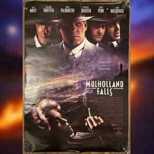 MULHOLLAND FALLS (1996) - ORIGINAL DOUBLE SIDED MOVIE POSTER